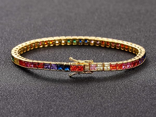 Glitter Luxury Tennis Bracelet 【GOLD】 Luxury Tennis Bracelet 【5mm / GOLD】 | Glitter