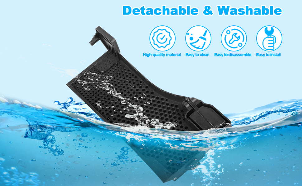 Amazon.de Staubsauger Reinigungs Wasserfilter Kompatibel Mit Roborock S7 Pro Ultra / S7 Maxv