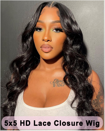 5x5 hd lace closure wig