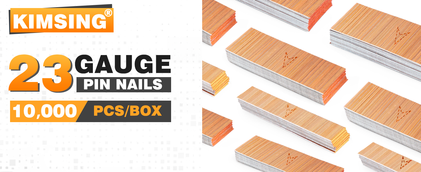 Chinatop Silver P630 23 Gauge 13/16 inch Length Pinner Nails Pin