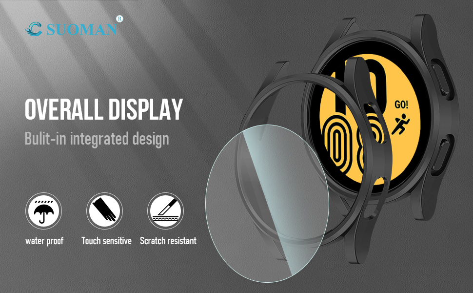 Suoman 4Pack for Samsung Galaxy Watch 4 44mm Screen