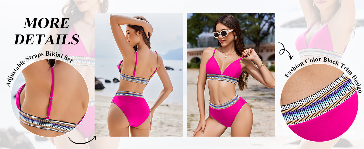 color block swimsuit