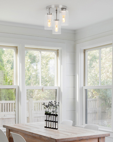 Glass Ceiling Light
