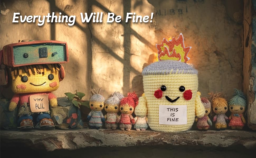 Yellow Office Funny Desk Accessories for Work