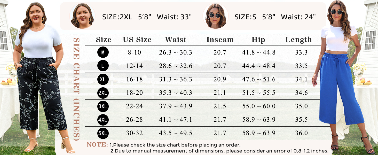 Women's Capri Yoga Pants Loose Soft Drawstring Lounge Pants