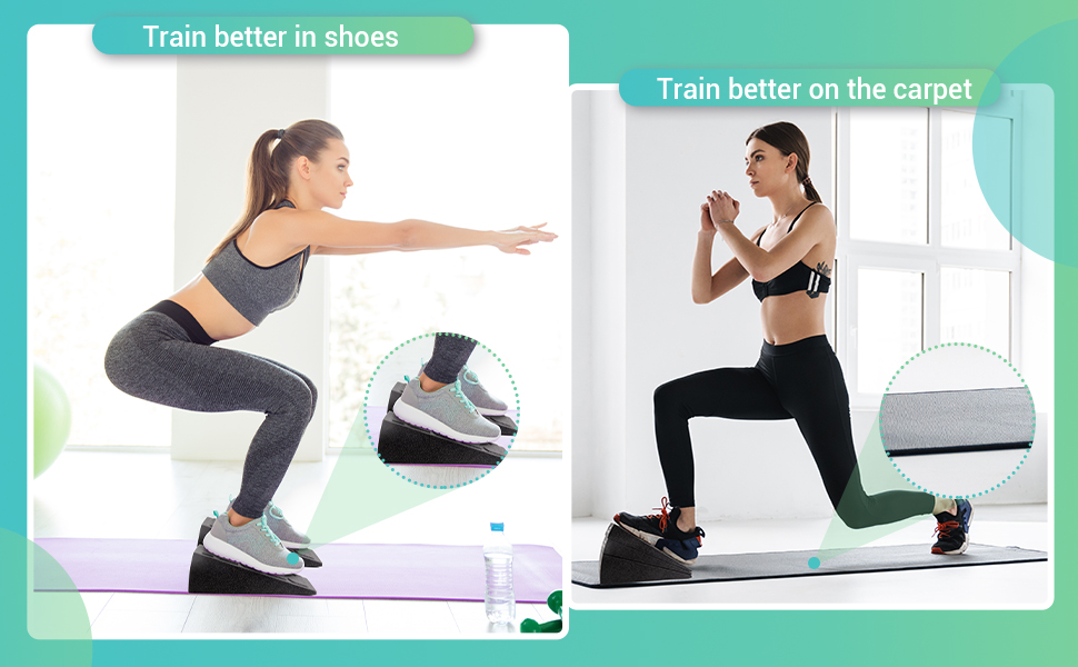 slant board calf stretching