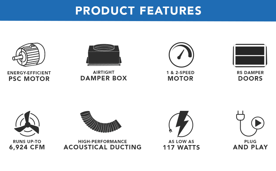 QuietCool QC CL2250 Original Classic Fan Model Ceiling Fans Amazon