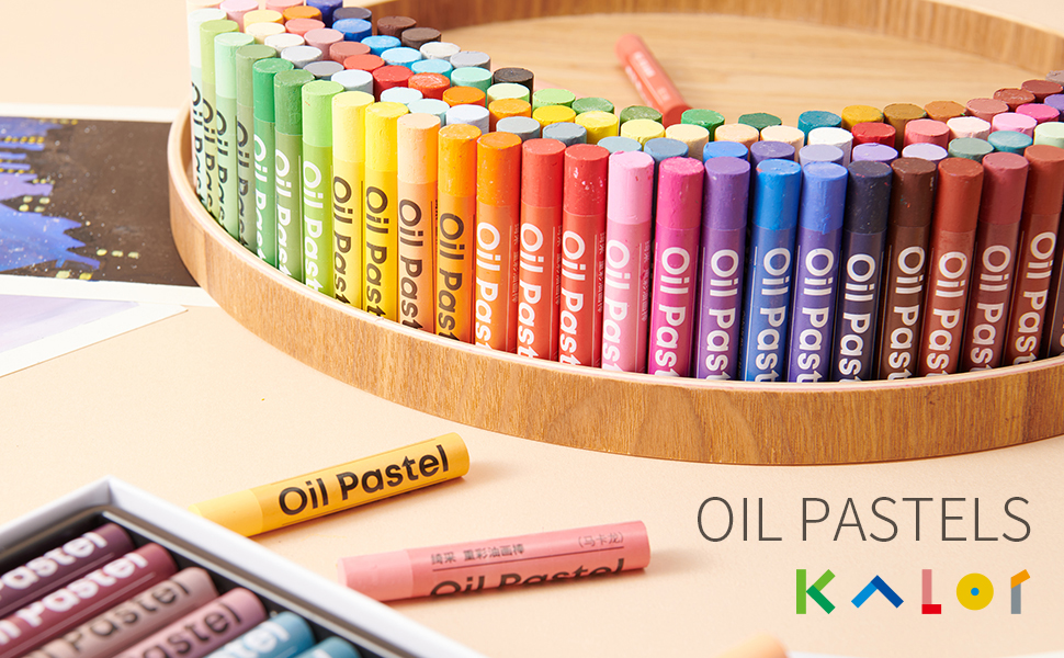 Kaco Kalor Oil Pastels Crayons - Pack of 24 and 48 crayons– SCOOBOO –  SCOOBOO