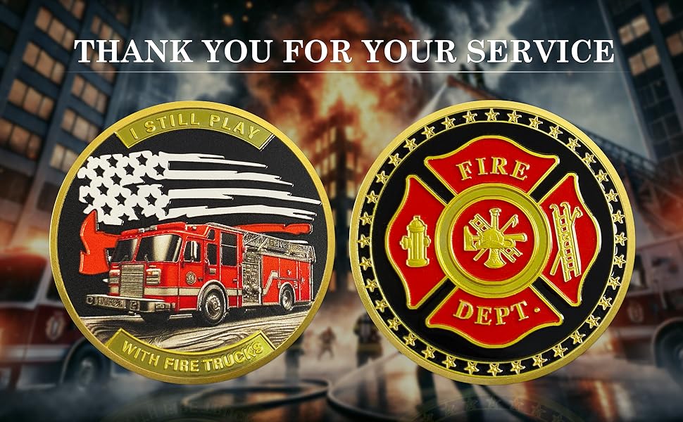challenge coin firefighter