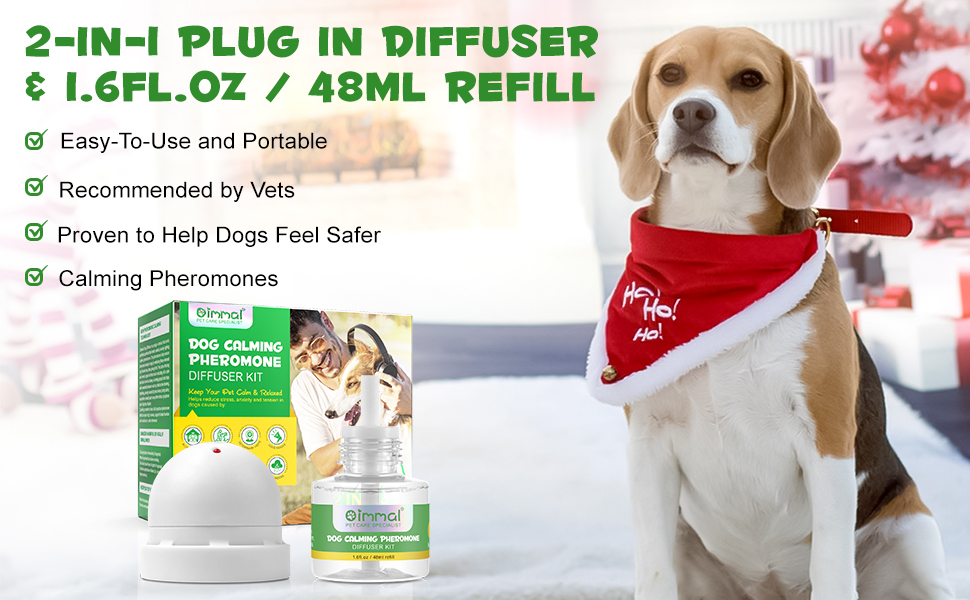 ALIVO Calming Diffuser for Dogs, Dog Calming Plug Diffuser