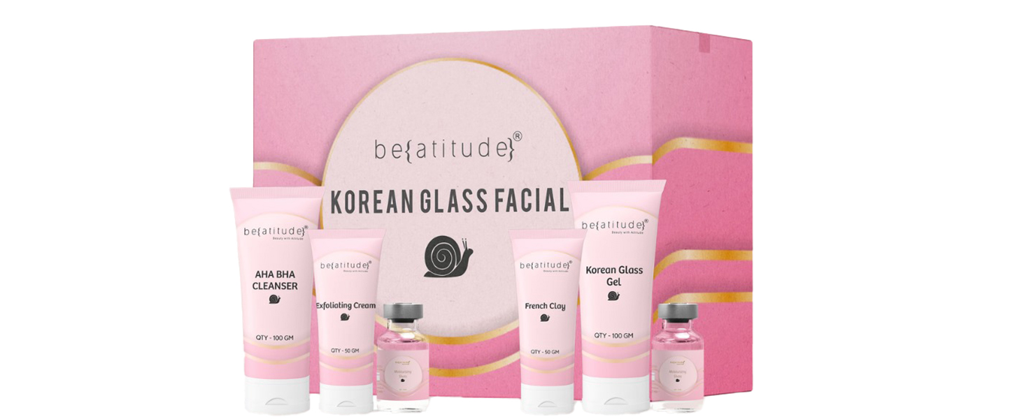 Be(Attitude) Korean Glass Skin Perfection Hydrafacial Kit Complete 5
