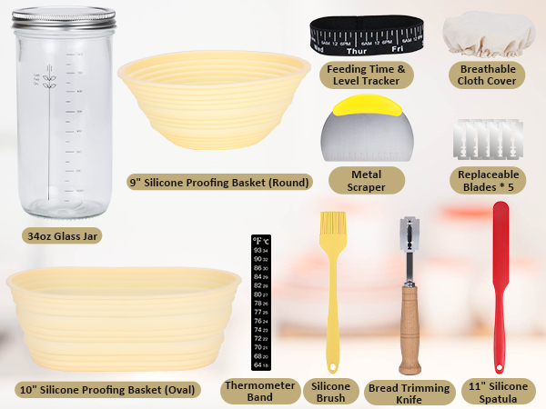 Sourdough Starter Kit Sourdough Bread Baking Supplies