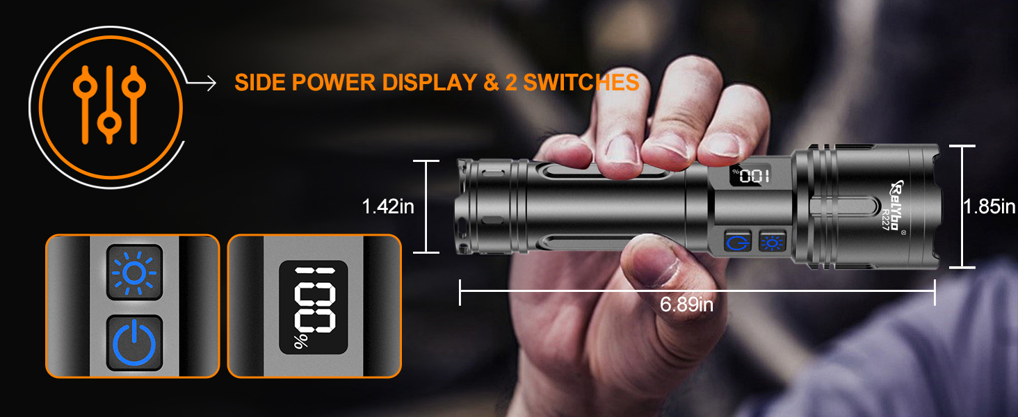 rechargeable flashlights