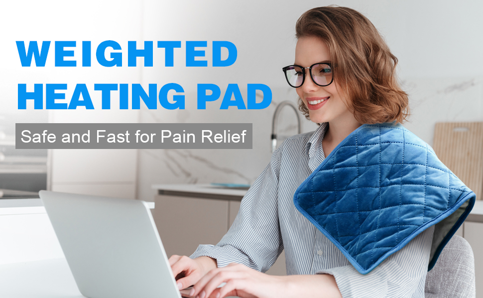 weighted heating pad