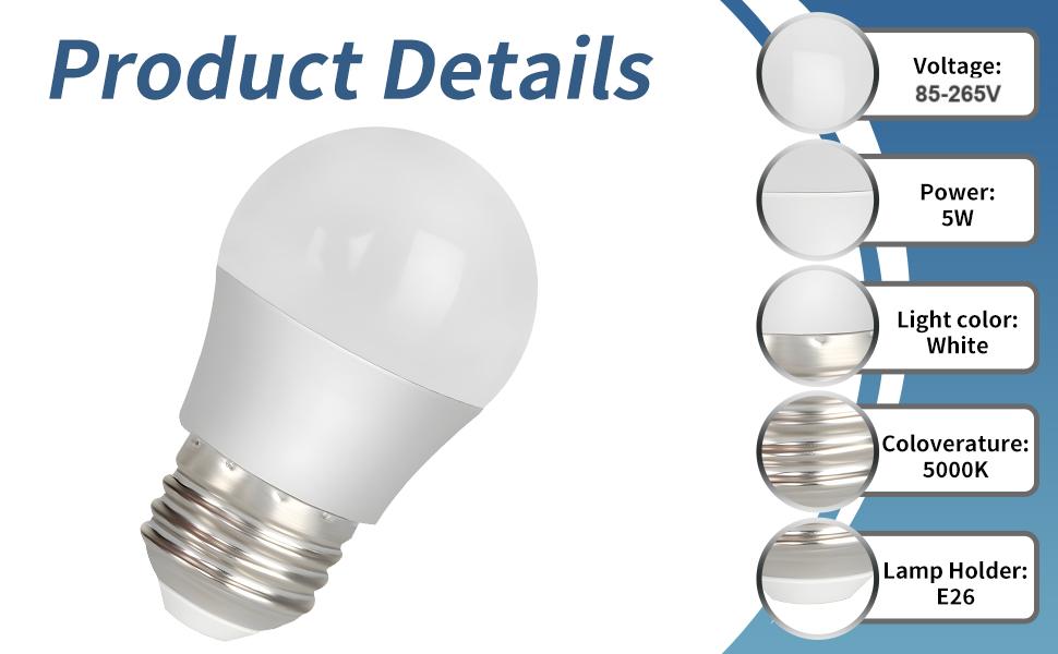 Refrigerator LED Light Bulb