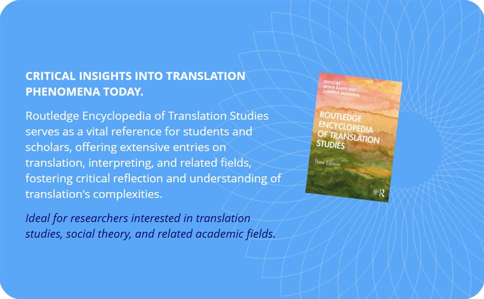 希少　Translation Studies by Mona Baker Routledge Encyclopedia of Translation Studies: Baker, Mona
