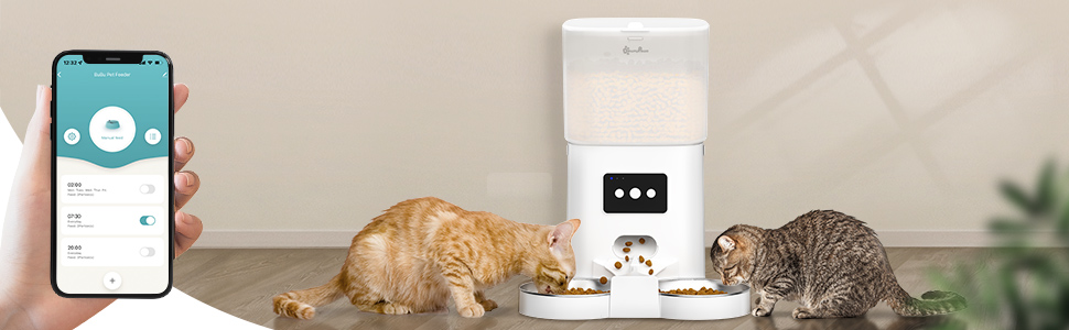 DownyPaws comedero perro automatico