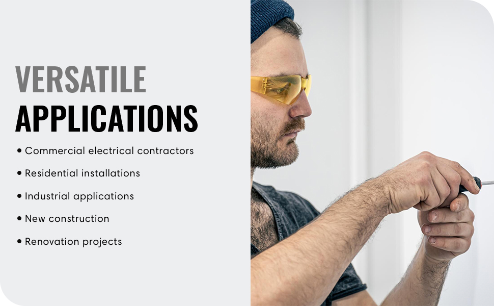 Plaster Ring Mud Ring, Blank Wall Plate Cover, Junction Box Blank Outlet Cover, Blank Electric Box