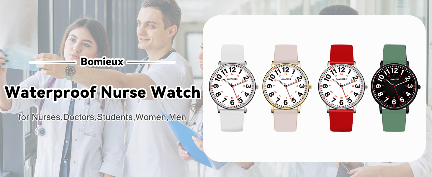 nurse watch with secondhand