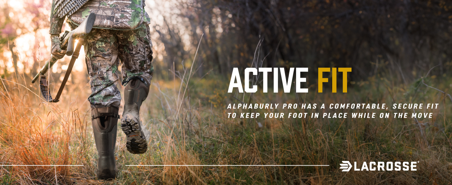 LaCrosse Alphaburly Pro 18" Hunting Boots for Men