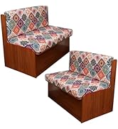 NILUOH RV Dinette Cushion Covers,Stretch Camper Cushion Slipcovers Replacement Sofa Cushions Wash...