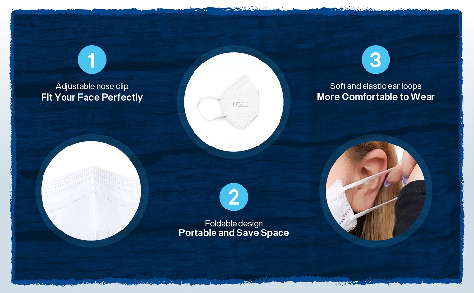 PPE Germany Premium FFP2 Masks Karla Air Pack of 20 FFP2 Masks Made