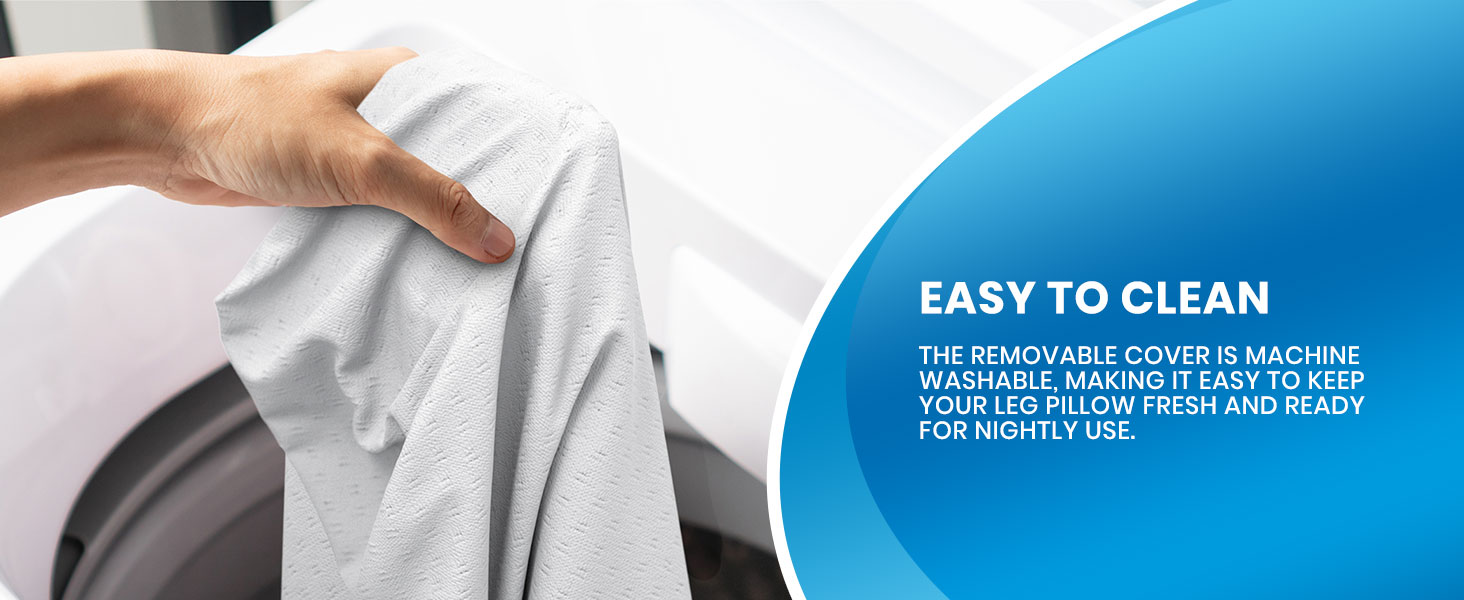 Memory Foam Leg & Knee Pillow for Side Sleepers