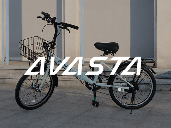 未使用【AVASTA】20インチ折りたたみ自転車　リアキャリア付き Amazon | 【AVASTA】20インチ折りたたみ自転車 コンパクト中学生