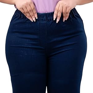 plus size denim jeggings