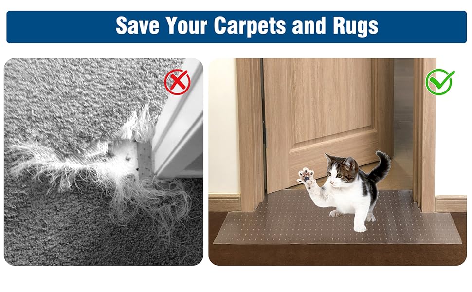 Carpet Protector for Pets Cat Carpet Protector for