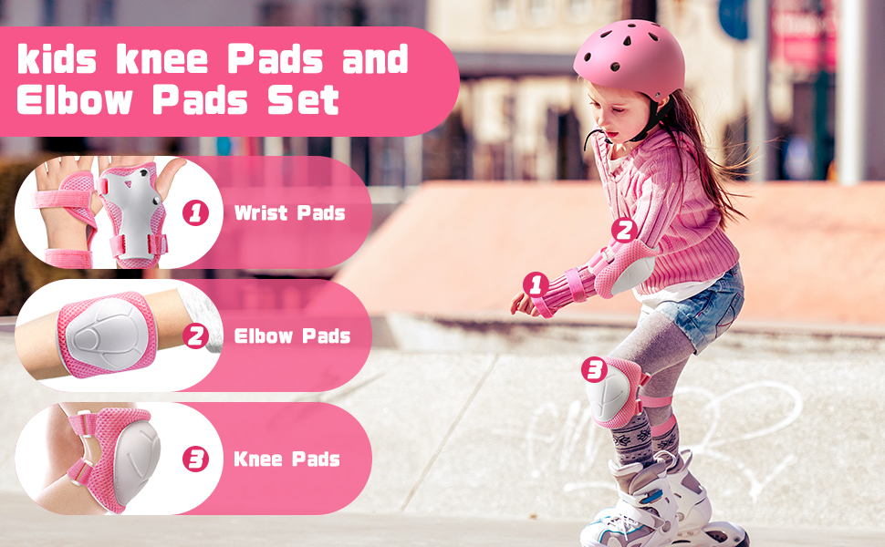 toddler knee pads and elbow pads set