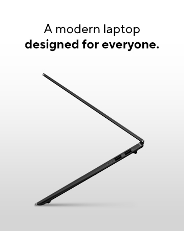 Modern Laptop Designed For Everyone