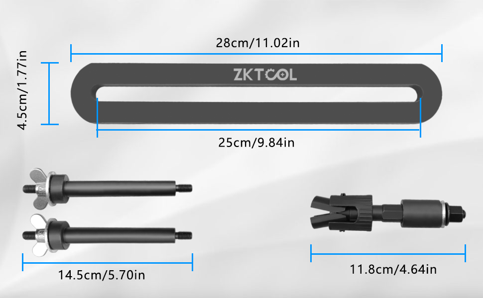 310-197 Fuel Injector Puller Removal Tool Kit For Land Rover Jaguar 3.0L 5.0L X150, XK, X250(XF) XJ