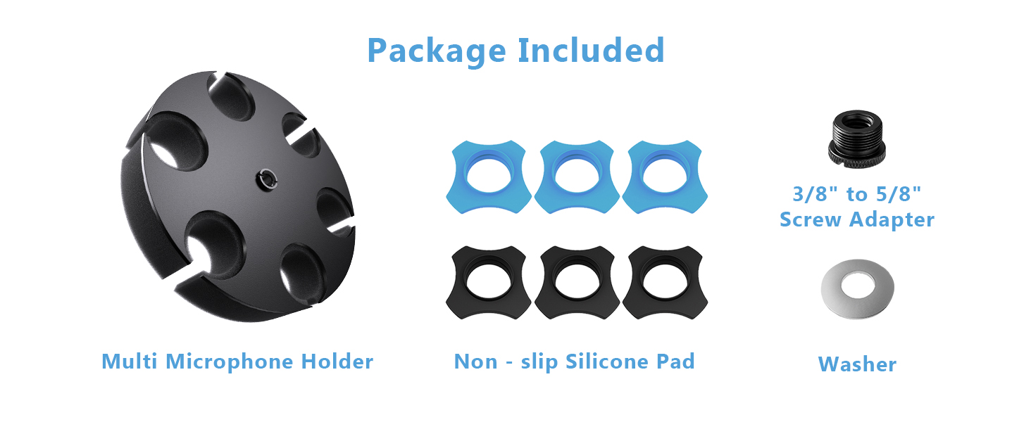 Multi Microphone Holder