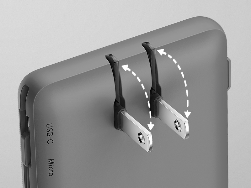 power bank with wall plug