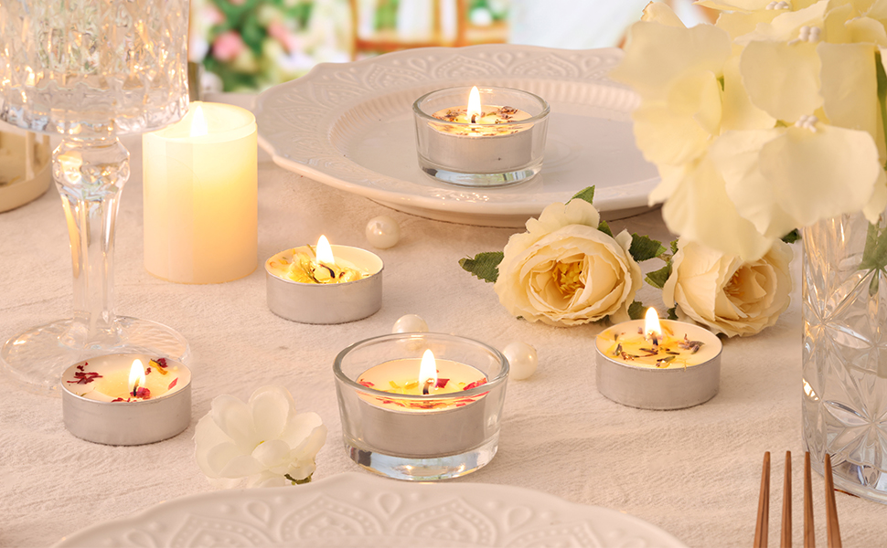 votive candles scented