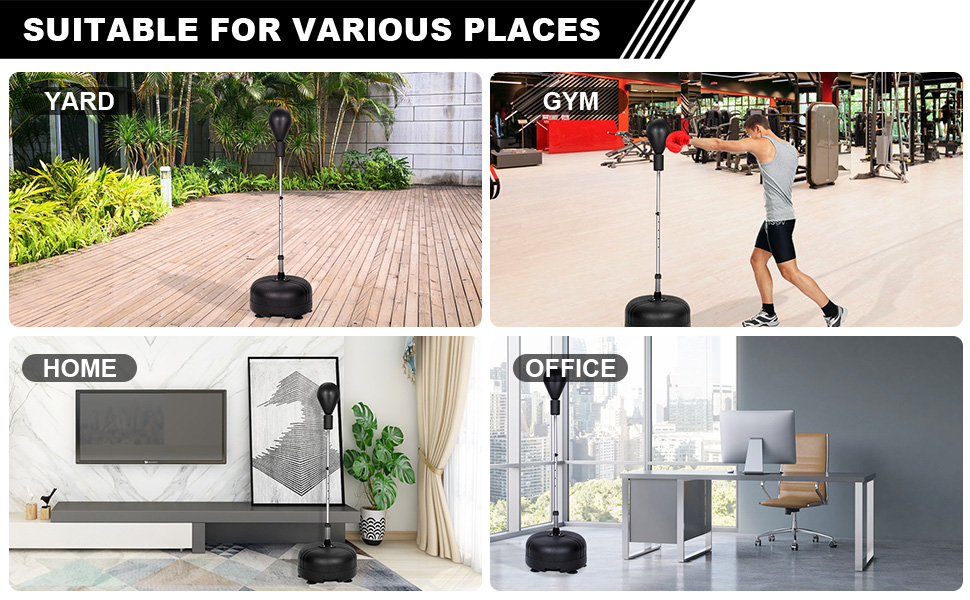 2023 New Upgraded Reflex Bag Reflex Punching Bag Speed Bag