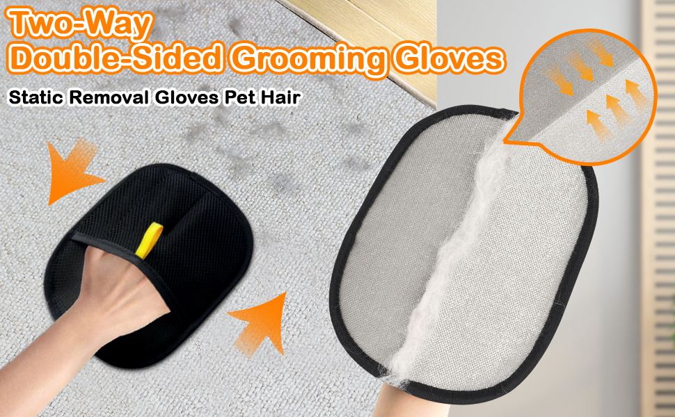 pet hair removal glove