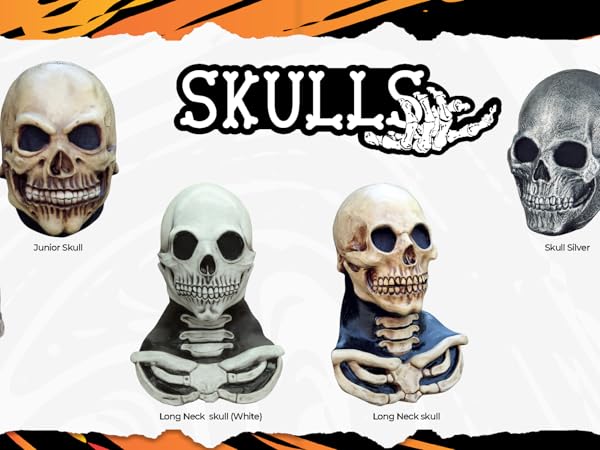 Amazon.com: Halloween FX Ghoulish - Devil Skull Mask - One