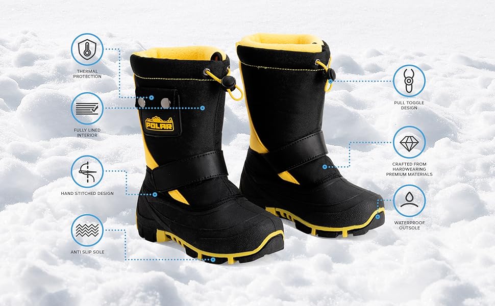 KIDS SNOW BOOTS