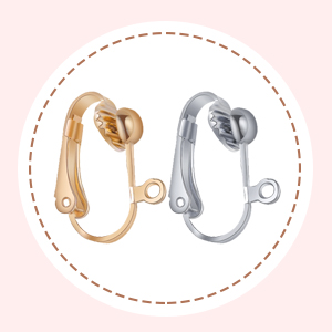 Clip-On Earring Converter with Easy Open Loop