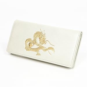 Amazon | 【SakuraZen】風水 皇帝龍 長財布 金運アップ [ 日本製