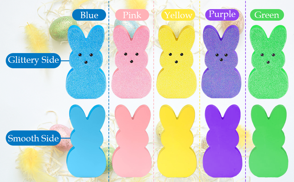 Easter Decor Bunny Signs