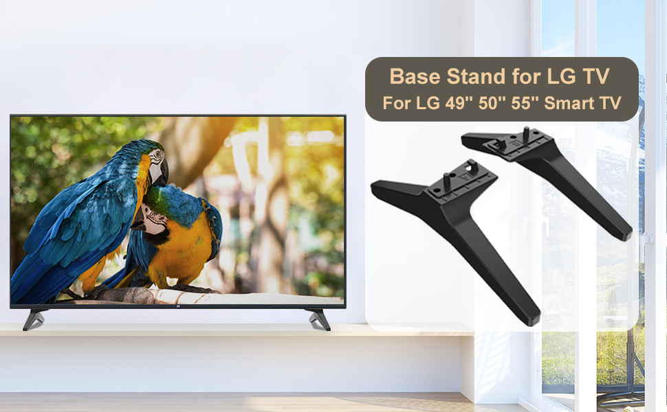 Stand for LG TV Legs Replacement, TV Stand Legs for 49 50 55 Inch LG TV