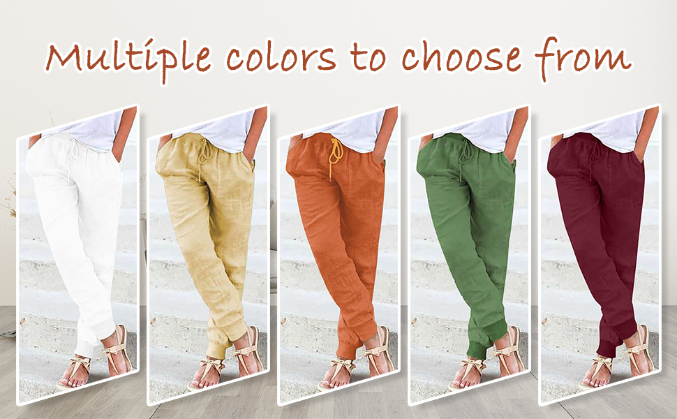 petite linen pants for women