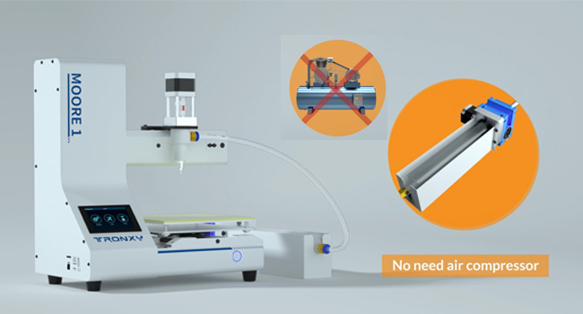 no need air compressor