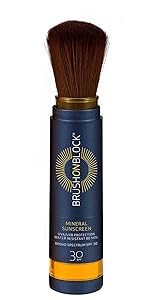 translucent powder brush