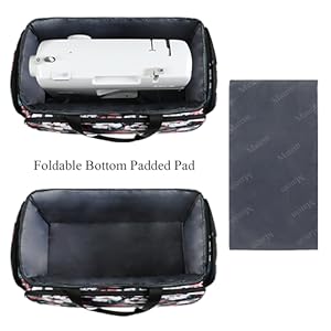 Put the pad in sewing machine bag