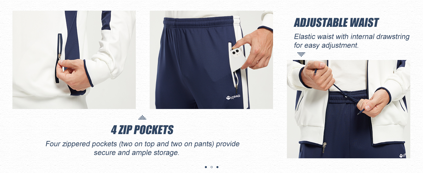 mens Athletic 2-piece set