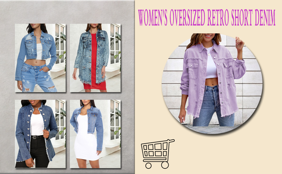 Jean jackets for women